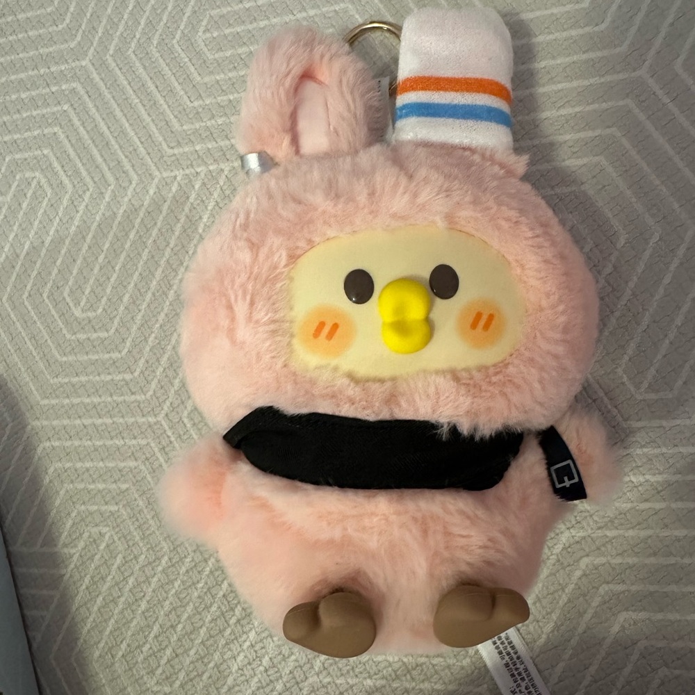 Miniso Little Parrot Bebe Costume Diary Vinyl Face Blind box - Punk Bunny